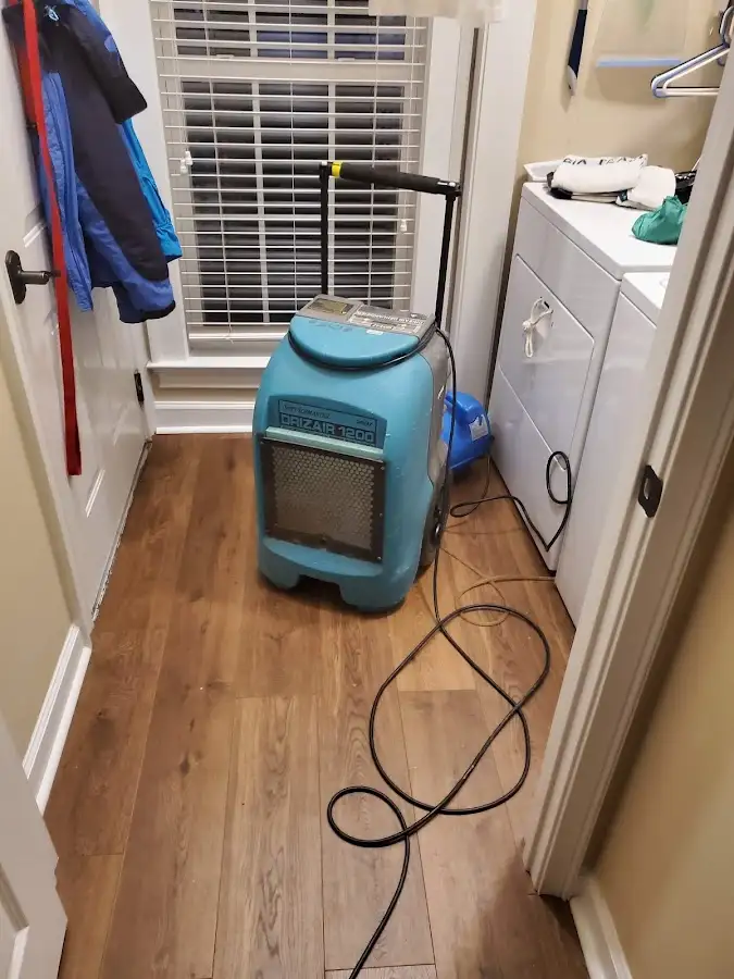 Commercial dehumidifier deployed for Crawl Space Restoration in Rossmoor