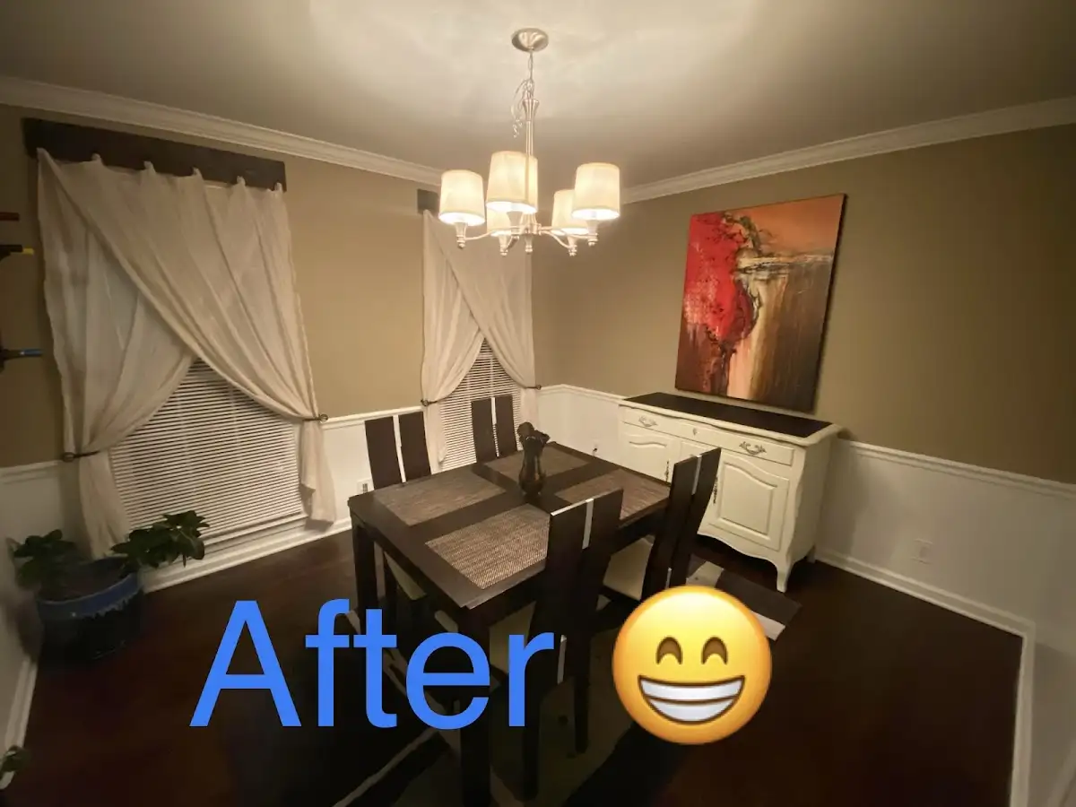 Professional dining room restoration after water damage in Rossmoor